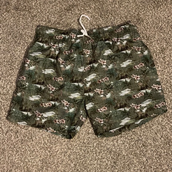 Slate & Stone Floral Swim Trunks - Picture 3 of 7